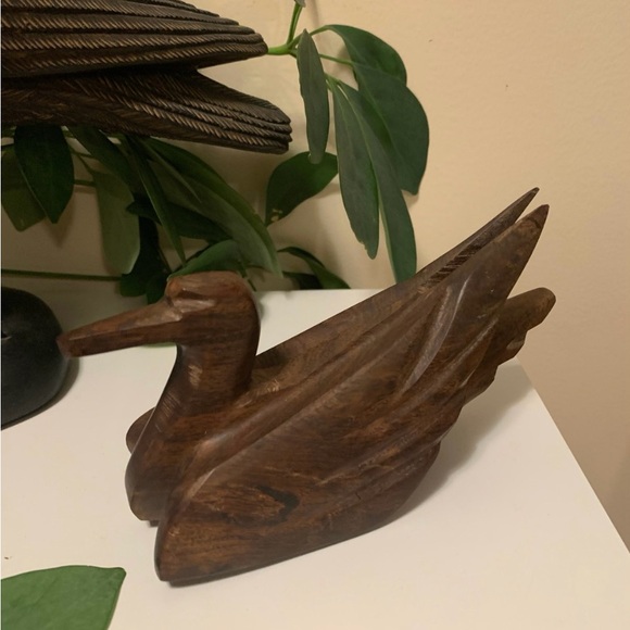 Rosewood/Ironwood Gull/Tern Carving - Picture 1 of 4